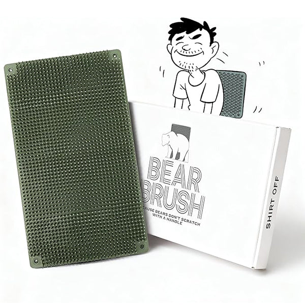 Green (Shirt Off) Bear Brush