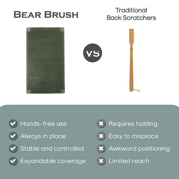 Green (Shirt Off) Bear Brush
